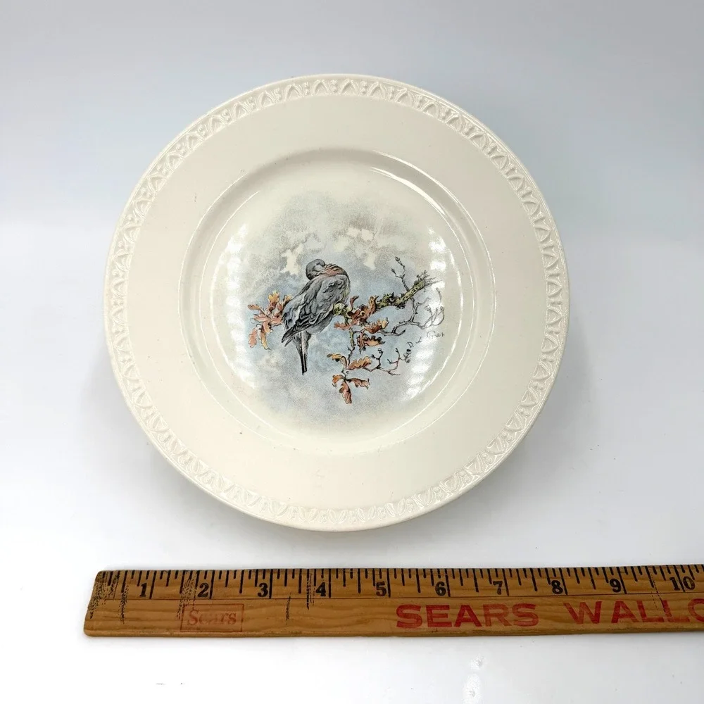 Villeroy & Boch Decor Fontainebleau Bird Plate X De‎ Poret Luxembourg 8 Inch